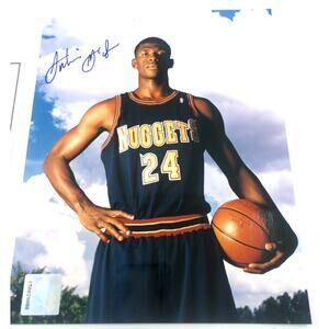 Antonio McDyess #24 Denver Nuggets Signed 8x10 Photo w/ COA